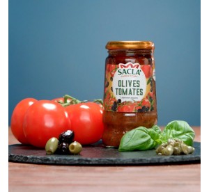 Sauce Olives & tomates 290gr | Saclà