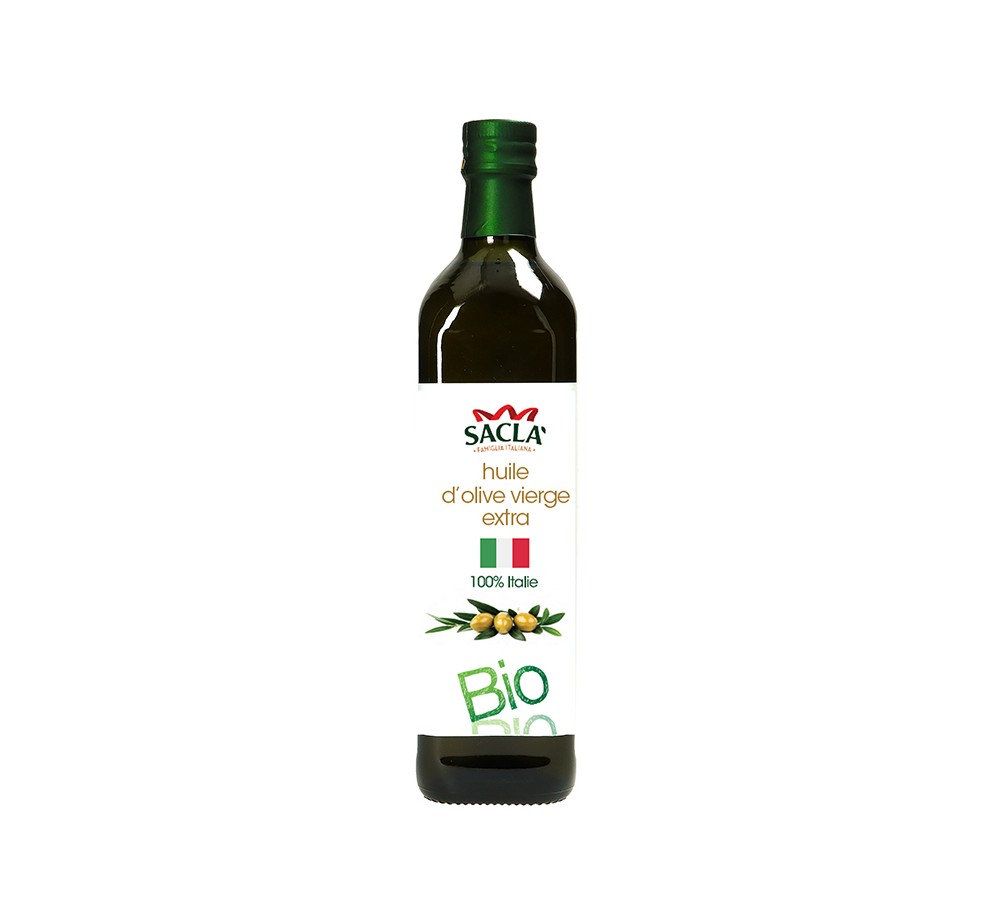 Huile d'olive vierge extra bio 750ml