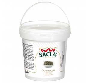Câpres 11/13 au sel 30% 1,3 kg – Format pro Saclà