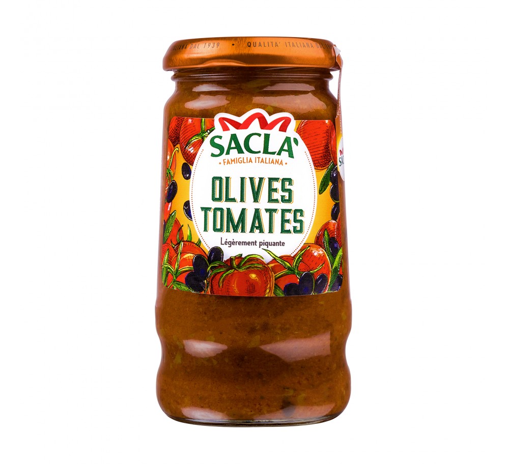 Sauce Olives & tomates 290gr | Saclà