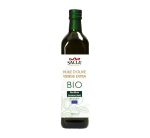 Huile d’olive non filtrée bio Saclà 750 ml – naturelle et authentique