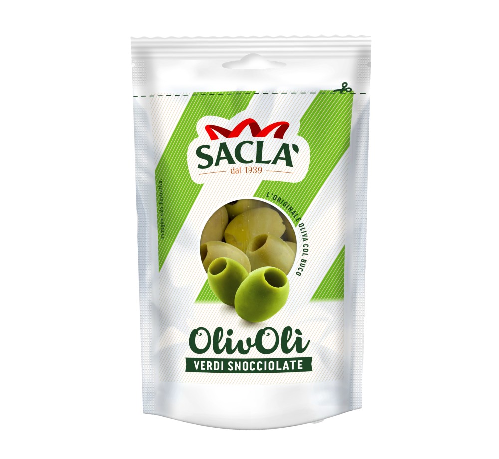 Olives dénoyautées 185g
