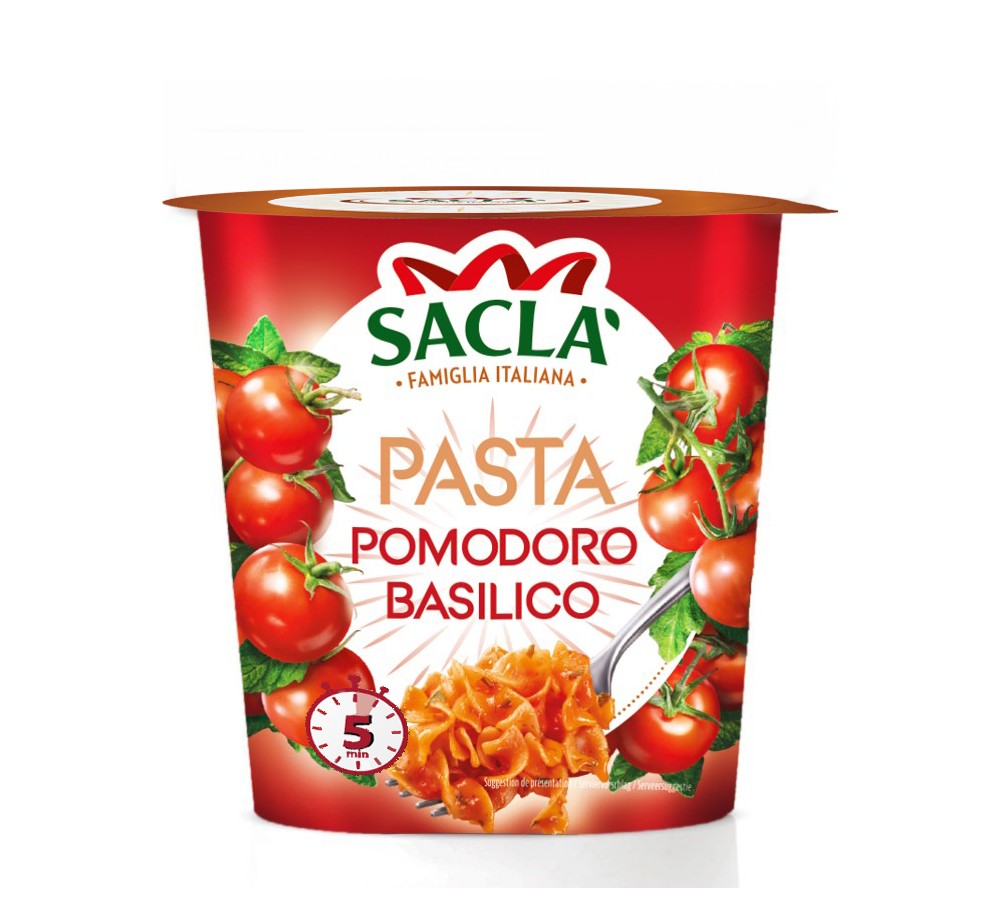 Pasta Tomates & Basilic 80g