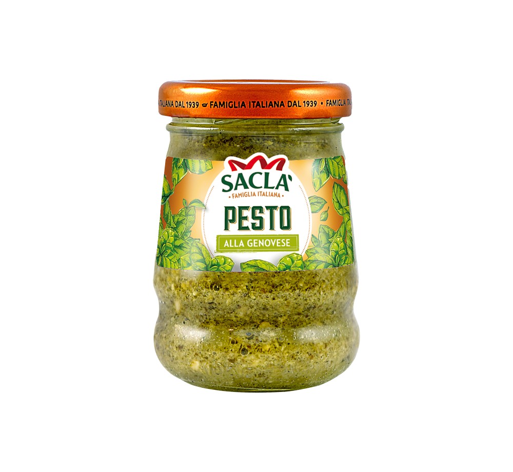 Pesto alla Genovese 90g – Format Pratique pour 2 Portions | Saclà
