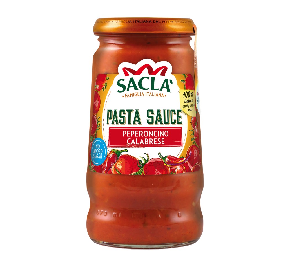 Sauce aux tomates et au piment de Calabre 290gr