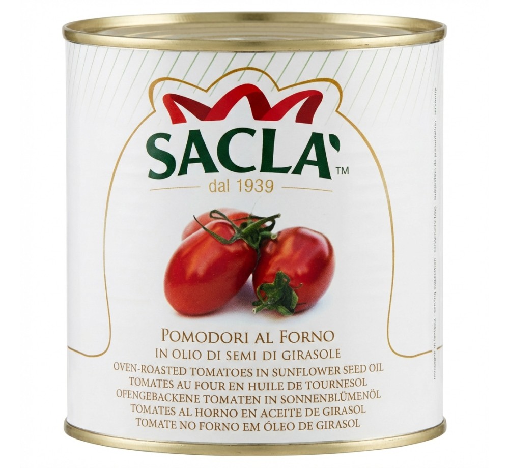 Tomates rôties au four conservées à l'huile de tournesol 2.4 kg