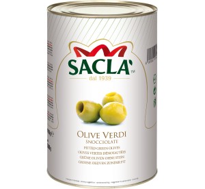 Olives vertes dénoyautées 4,1kg