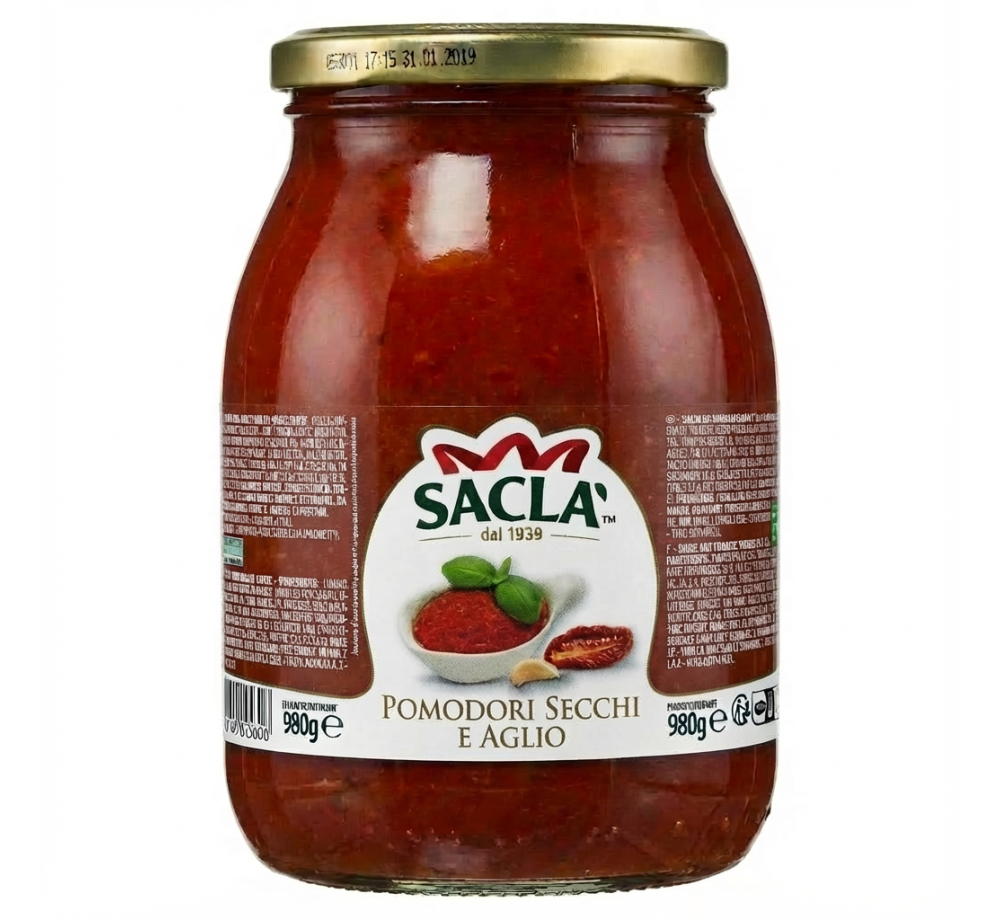 Caviar de tomate à l’ail 980 g – Format généreux & prêt à l’emploi | Saclà