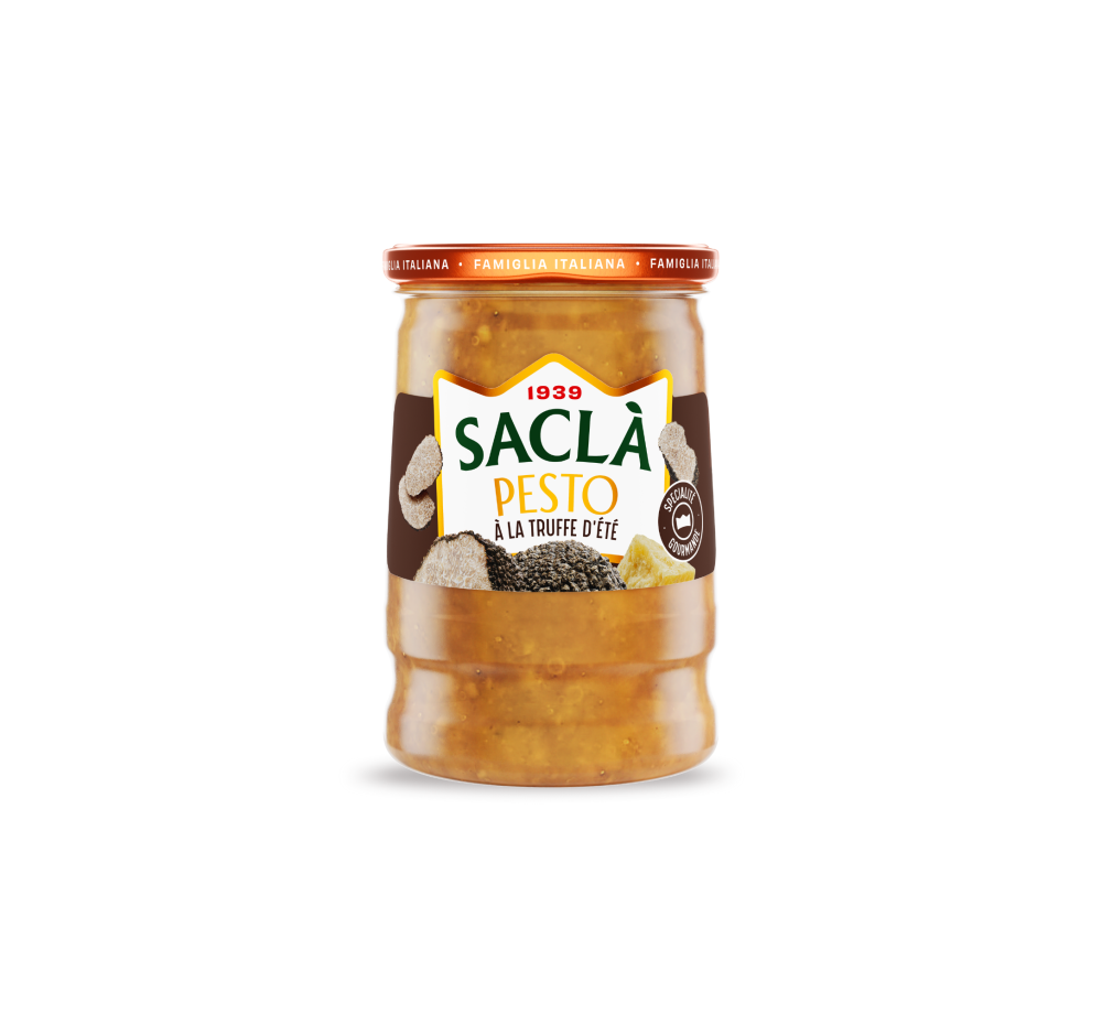 Pesto à la truffe blanche d’été 90 g – Format pratique | Saclà