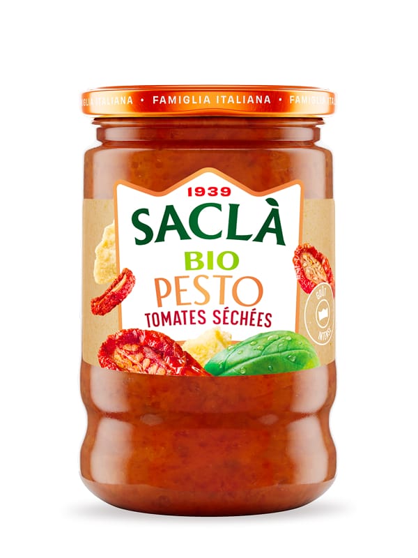 Pesto aux tomates séchées bio — 190g