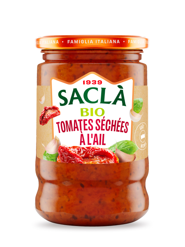 Tomates sechees et ail bio — 190g