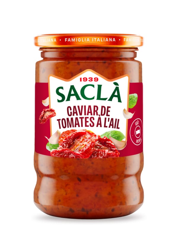 Caviar de tomates à l’ail — 190g