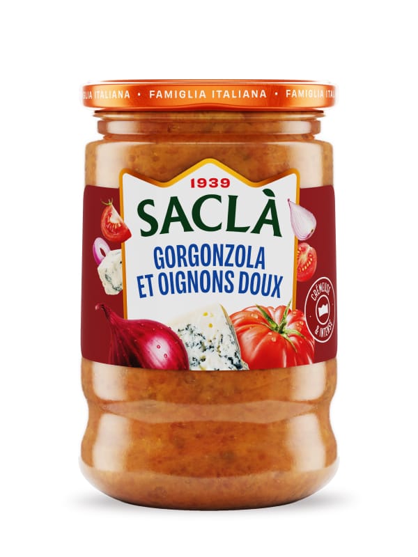 Gorgonzola et oignons doux — 190g