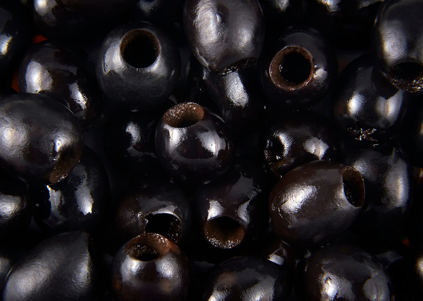Olives noires dénoyautées