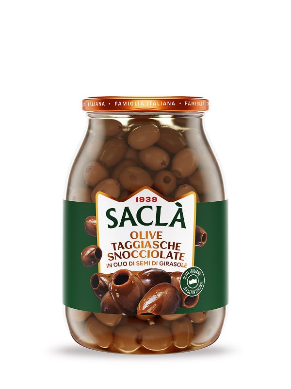 Olives Taggiasche dénoyautées à l’huile d’olive vierge extra — 950g