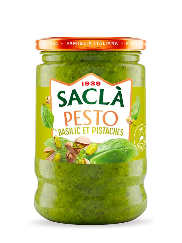 Pesto basilic et pistache — 190g