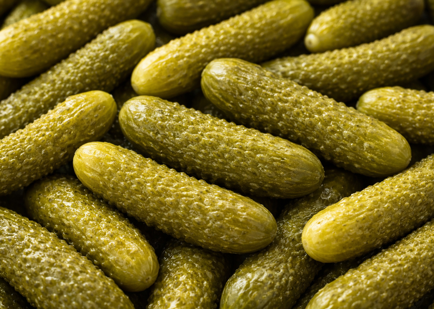 Cornichons conservés au vinaigre de vin