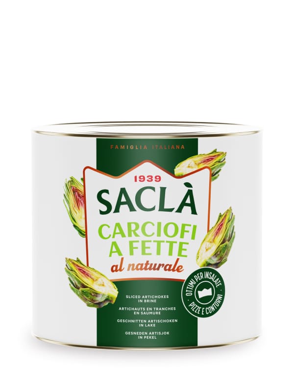 Tranches  d’Artichauts au naturel — 2,4kg
