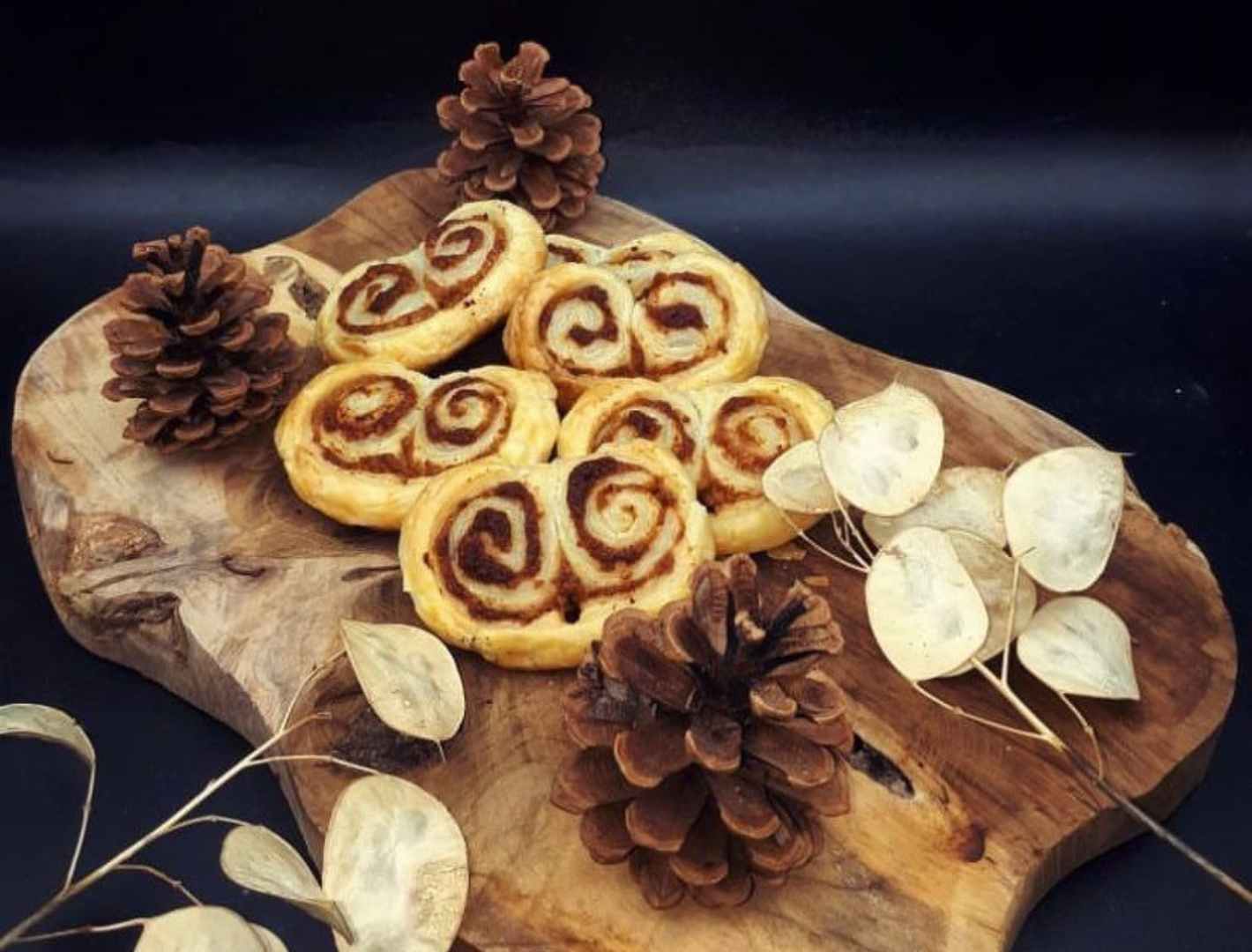 Palmiers à la truffe blanche d&rsquo;été