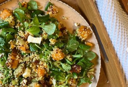 Salade de légumes rôtis