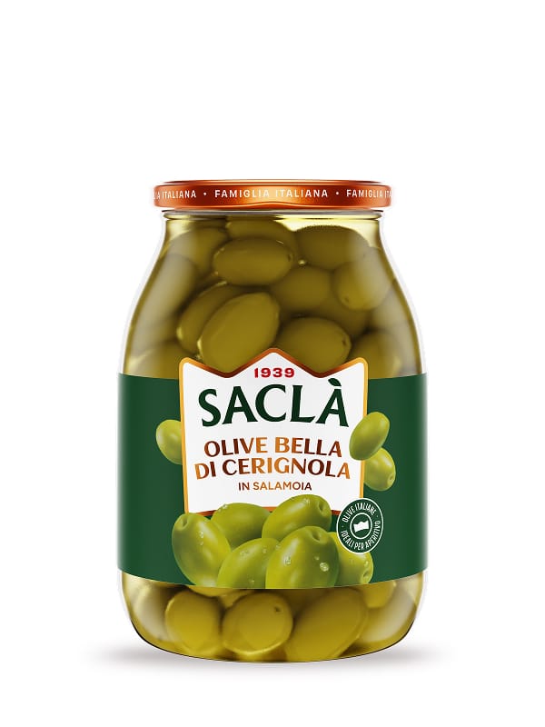 Olives vertes  Belle de Cerignole au naturel — 1kg