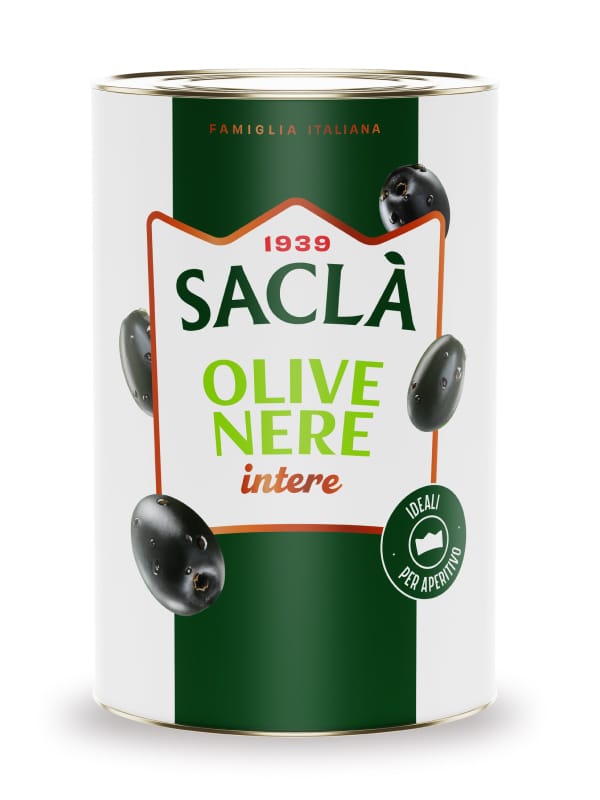 Olives noires  entières naturel — 4.25kg