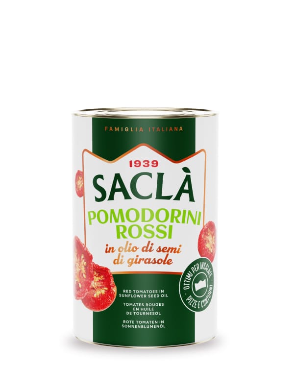 Tomates  cerises semi-séchées à l’huile de tournesol — 750g