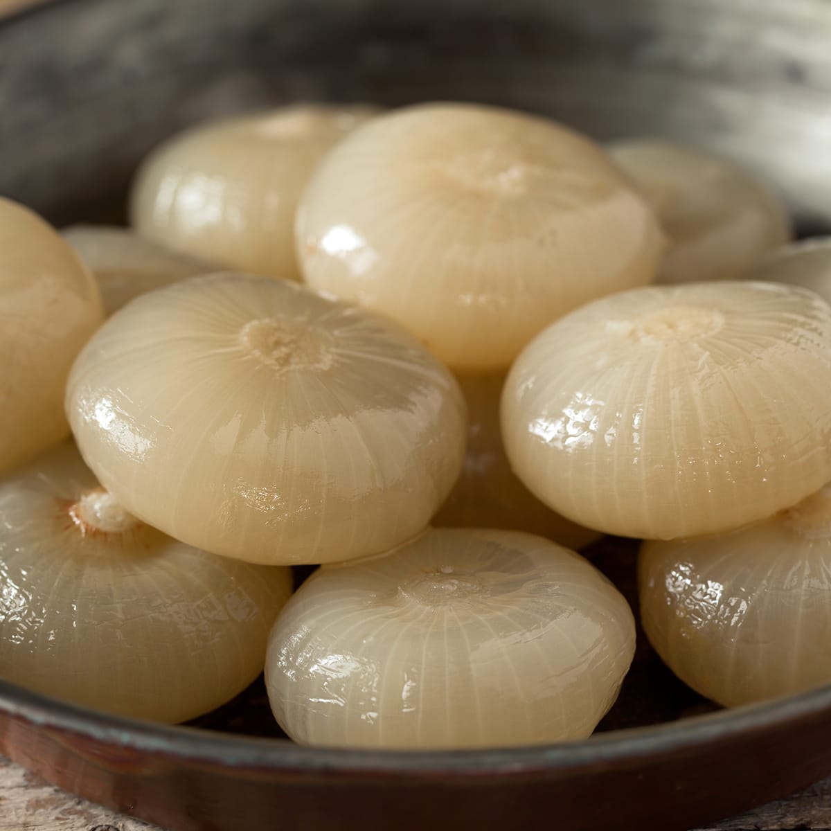 Oignons  borettane au vinaigre balsamique
